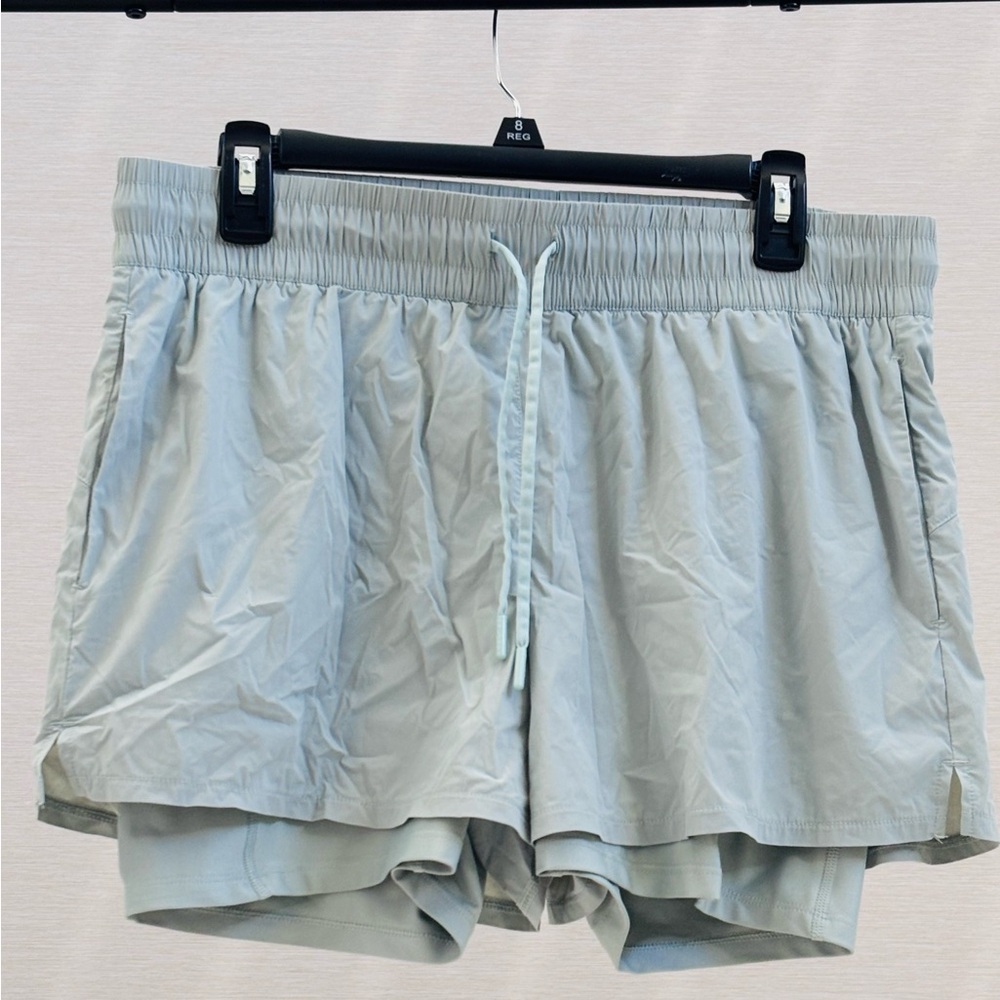 Spyder Light Blue Women's Athletic Shorts